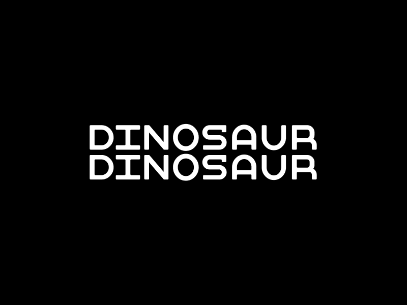 Dinosaur Dinosaur logo design.