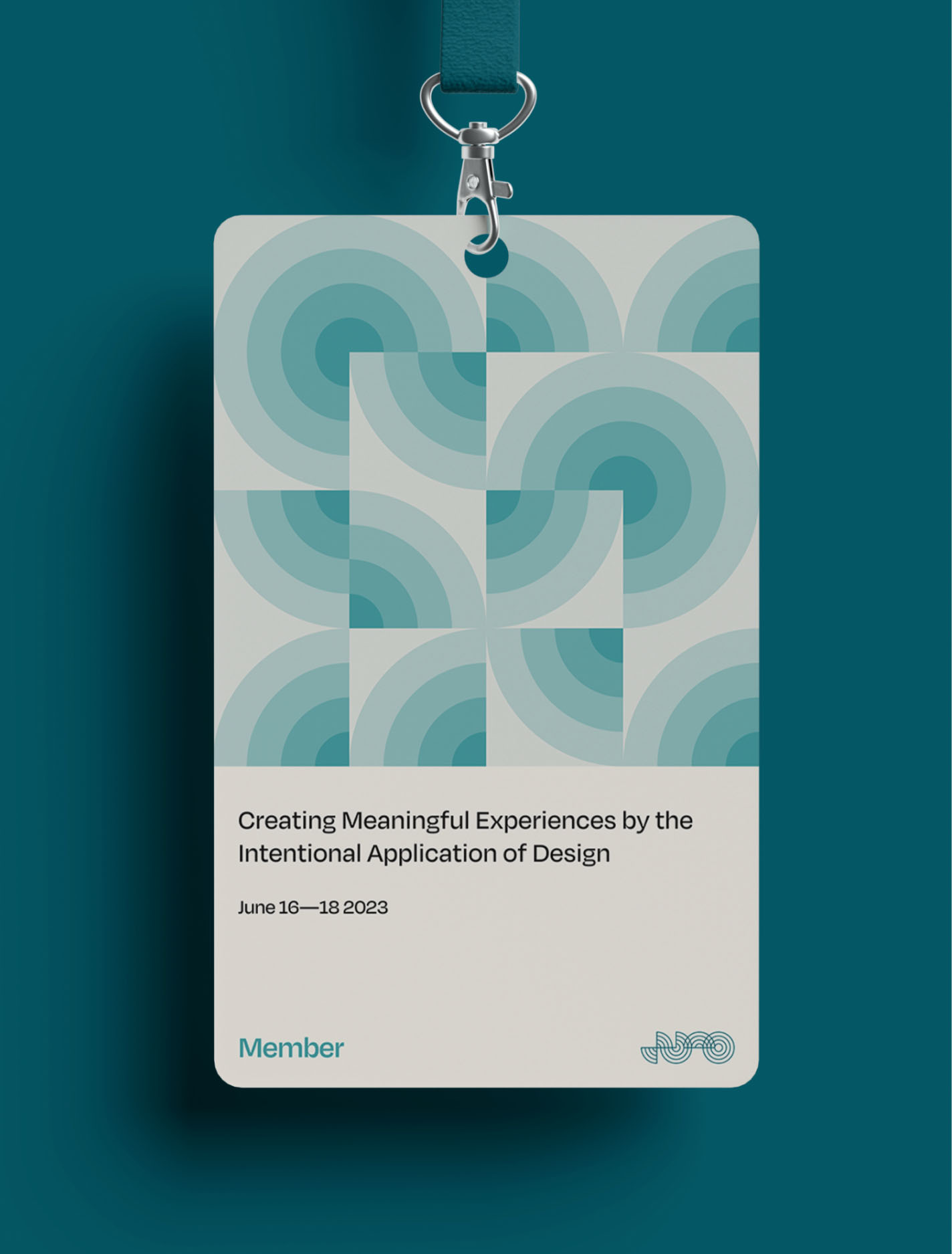 Service Design Toronto event badge featuring the layered geometric identity.